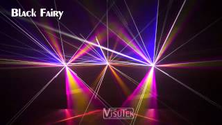 Theatrical Laser Show  VisuTek quotBlack Fairyquot Beam Show  Made with BEYOND [upl. by Ahtnamas]