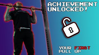 How to Get Your FIRST PULLUP  FULL Program Step by Step  Full program PDF [upl. by Haidabez839]