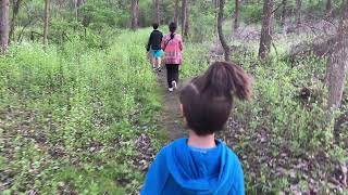 Hiking ここもお姉ちゃんと行けなかった散歩コースだよ 公園の横道の [upl. by Zevahc]