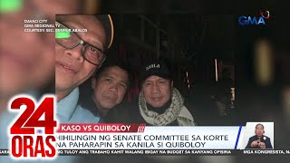 Hihilingin ng Senate committee sa korte na paharapin sa kanila si Pastor Apollo Quiboloy  24 Oras [upl. by Herrah]