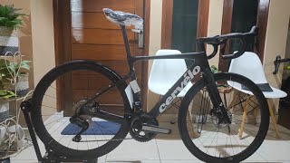 Unboxing Cervelo Caledonia 5 Ultegra Di2 via Warung Sepeda Jogja [upl. by Ofori68]