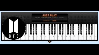 Mikrokosmos  BTS  Virtual Piano Sheets [upl. by Anomahs]