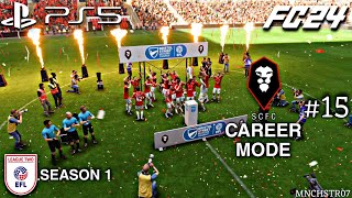 Salford City Career Mode Season 1 EFL League Two Episode 15  Realistic Graphic Gameplay  FC24 PS5 [upl. by Eniawd]