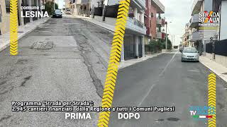 Bari chiusura lavori progetto quotStrada per stradaquot [upl. by Anatlus920]