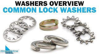 Common Types of Lock Washers  Fasteners 101 [upl. by Dachi557]