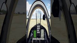 F20 Tiger Shark Part 1 Takeoff F20 cockpit warthunder jets fighterjets fighterjet dcsworld [upl. by Selin]