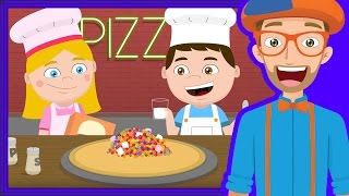 The Pizza Song for Kids and more  Blippi Videos for Toddlers [upl. by Rajewski646]