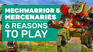 6 Ways MechWarrior 5 Mercenaries Is Our Dream Mech Game  MechWarrior 5 Review PC [upl. by Nolur]