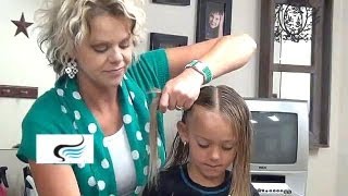 How to Do Crossed Pigtail Hairstyles Tutorial [upl. by Gerbold481]