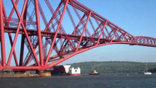 HMS Queen Elizabeth Aircraft Carrier Section Firth Of Forth Scotland [upl. by Genevra]