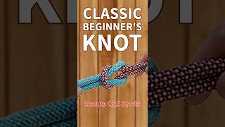 Classic Beginners Knot Reef Knot Tutorial  BlindGuy Urban Bushcraft shorts howto knot [upl. by Ingham]