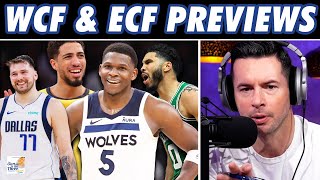 Mavs vs Wolves and Celtics vs Pacers Western and Eastern Conference Finals Previews  OM3 THINGS [upl. by Pleasant]