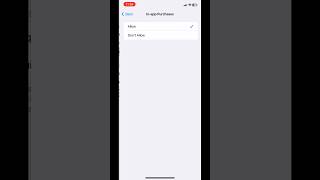 How to turn off InApp Purchases iphone iphonetricks iphonetips inapppurchases inapp [upl. by Cohn867]