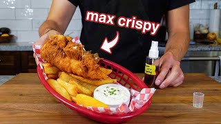 why is this the BEST FISH amp CHIPS recipe on earth [upl. by Yenruoc]