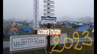 MILLEVACHES 2023  Hivernale Moto avec les compagnons du 85 [upl. by Deena]