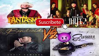 Lenin Ramirez Vs Geardo Ortiz Vs El de la Guitarra Vs El Fantasma Mix Corridos 2019 [upl. by Nyre]