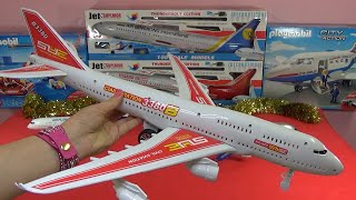 UNBOXING BEST PLANES Jambo Boeing 737 B3380 Airbus A380 [upl. by Summer]