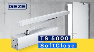 Silence 🤫 the TS 5000 SoftClose  GEZE door closer in live action [upl. by Aniv]