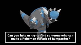 Rampardos Pokemon Fursuit Idea Pokemon Diamond and Pearl [upl. by Ahtennek]