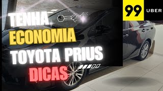 Dica de economia no Toyota Prius 99pop indriver uber [upl. by Garvin]