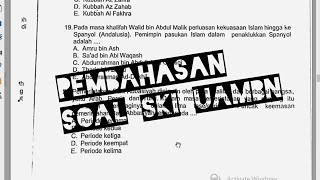 PEMBAHASAN SOAL UAMBN SKI [upl. by Iilek]