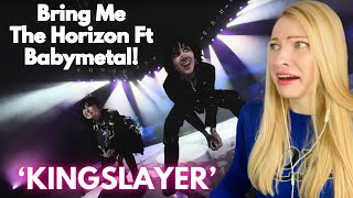 Vocal CoachMusician Reacts Bring Me The Horizon Ft Babymetal Kingslayer Live In Depth Analysis [upl. by Salli]