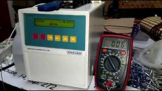 Video test osmometer K 7400 Knauer [upl. by Ecirpak310]