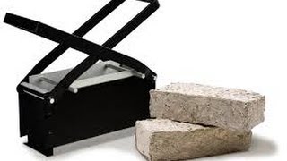 How to make a paper briquette [upl. by Uttasta]