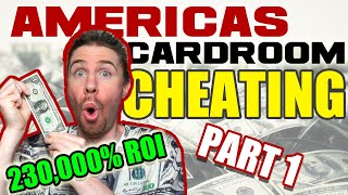 Americas Cardroom Cheating in 2020  Finally Exposed [upl. by Ahsinuq]