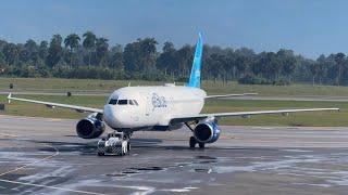 COMIENZOS DE NOVIEMBRE EN EL AEROPUERTO INTERNACIONAL DEL CIBAO  jetblue airport aviation [upl. by Laenej]