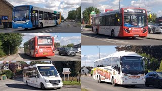 Buses at Ravendale Drive Waitrose Legsby Road amp Bethlehem Street 13092024 [upl. by Shayna537]