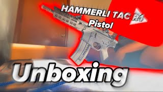 WALTHER HAMMERLI TAC R1 PISTOL • Unboxing [upl. by Natfa]