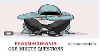 Imipramine in nocturnal enuresis one minute question [upl. by Laddy]