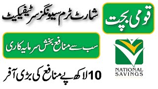 National Savings Short Term Saving Certificate Detail In Urdu ll 10 Lakh Pe Munafa Ki Badi Offer [upl. by Barabbas]