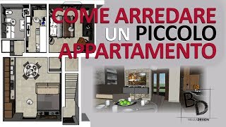 Come Arredare un PICCOLO Appartamento  Belula Design [upl. by Nerred]