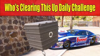 Forza Horizon 5 Whos Clearing This Up Daily Challenge Earn 5 Basurero Skills by smashing trash cans [upl. by Cowley]