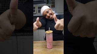 How To Make Brazilian Strawberry Lemonade – Quick Recipe Shorts [upl. by Ffirahs481]