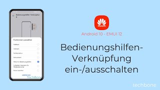 BedienungshilfenVerknüpfung einschalten oder ausschalten  Huawei Android 10  EMUI 12 [upl. by Greenes504]