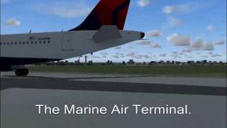 ImagineSim LaGuardia Airport FS2004 [upl. by Stag]