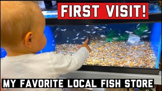 My “Best Friend” Visits My Favorite Local Fish Store [upl. by Harle]