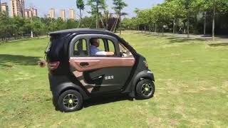 QPod2 Electric Transport Cabin Scooter Demonstration [upl. by Notlrak]