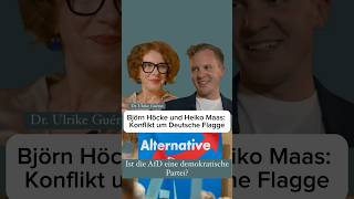 Björn Höcke und Heiko Maas Konflikt um deutsche Flagge [upl. by Clute]