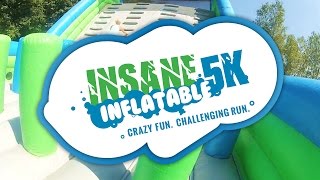 Insane Inflatable 5K  Grand Rapids MI GoPro Video [upl. by Hsekar614]