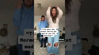 MORMONS can dance😂🤣 shortsfeed mormon dancing [upl. by Lenahs]