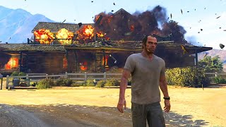 Trevor Destroy ONeills Brothers Meth Lab  GTA 5 Story Mode Gameplay [upl. by Thirza901]