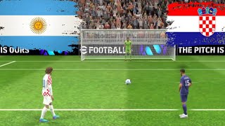 Argentina vs Croatia Friendly Penalty shootout 🔥 efootball [upl. by Asle723]