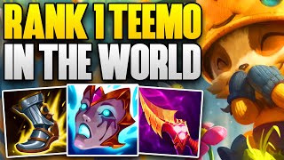 BEST TEEMO IN THE WORLD DOMINATES HIGH ELO  CHALLENGER TEEMO TOP GAMEPLAY  Patch 1414 S14 [upl. by Candide]