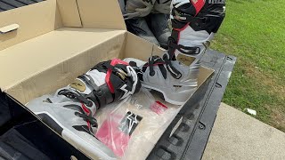 First ever set of Alpinestars Tech 7’s unboxing [upl. by Silliw471]