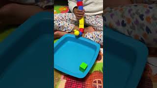 Therading Beads Activity for Autism kids  Home activity for kidsMontessori activities [upl. by Servais]