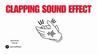 Clapping Sound Effect  Free Download Copyright Free [upl. by Royal15]